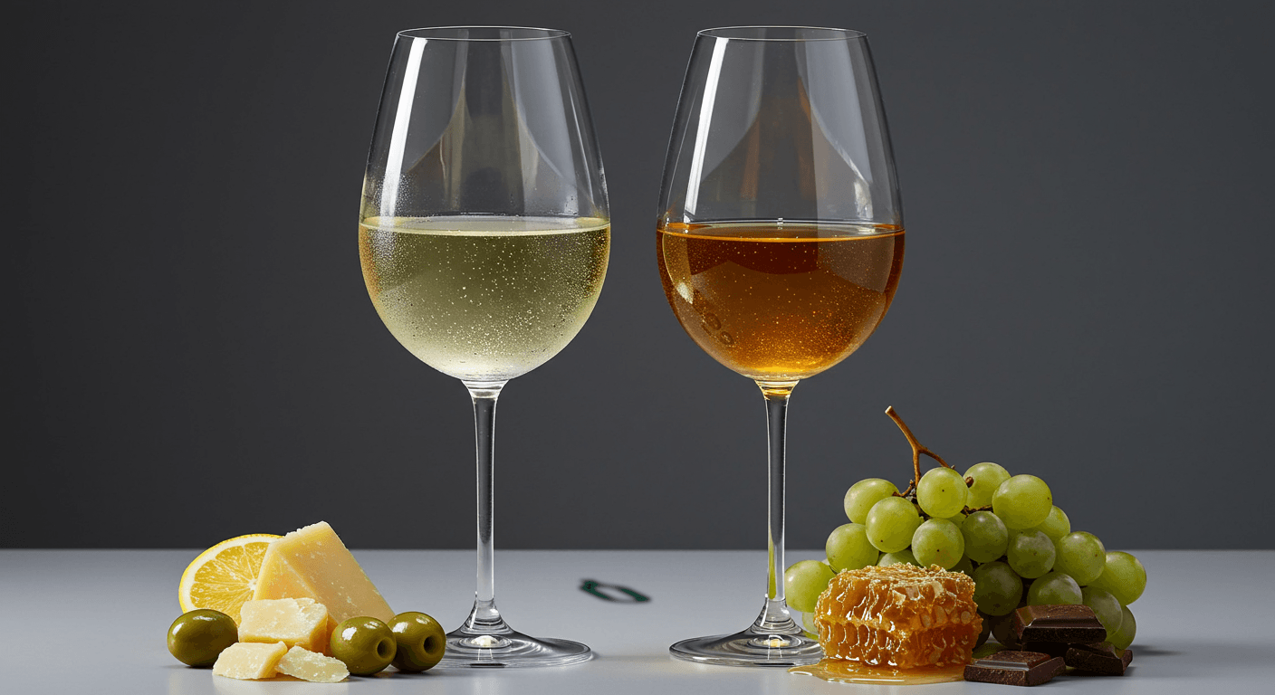 Droge vs. zoete witte wijn: wat is het verschil?